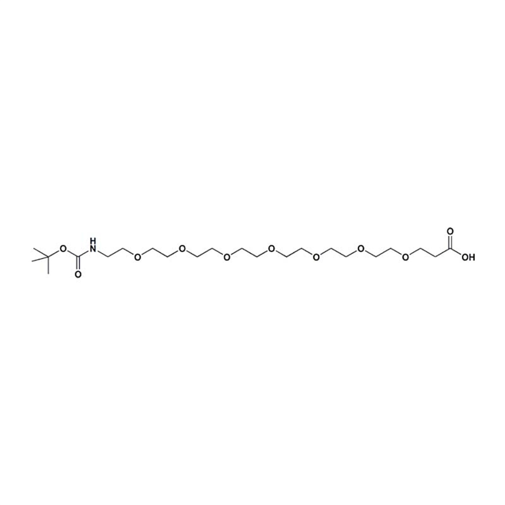 叔丁氧羰基-PEG7-羧酸,t-Boc-N-amido-PEG7-acid