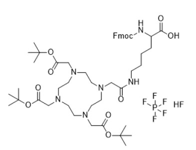 Fmoc-L-Lys-mono-amide-DOTA-tris(t-Bu ester）,Fmoc-L-Lys-mono-amide-DOTA-tris(t-Bu ester