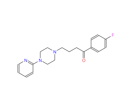 阿扎哌隆,1-(4-fluorophenyl)-4-(4-pyridin-2-ylpiperazin-1-yl)butan-1-one