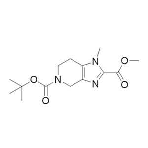 5-(叔丁基)2-甲基1-甲基-1,4,6,7-四氢-5H-咪唑并[4,5-c]吡啶-2,5-二羧酸酯
