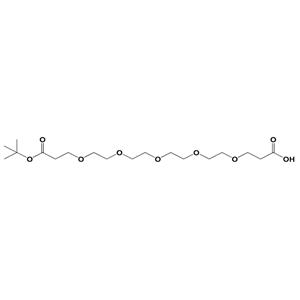 丙酸-PEG5-丙酸叔丁酯,Acid-PEG5-t-butyl ester