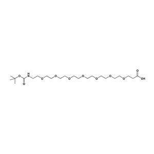 叔丁氧羰基-PEG7-羧酸
