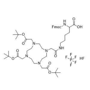 Fmoc-L-Lys-mono-amide-DOTA-tris(t-Bu ester）,Fmoc-L-Lys-mono-amide-DOTA-tris(t-Bu ester