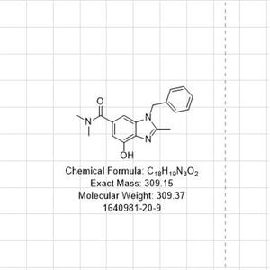 4-羟基-N,N,2-三甲基-1-(苯甲基)-1H-苯并咪唑-6-甲酰胺