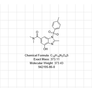 4-hydroxy-N N,2-trimethyl-1-[(4-methylphenyl)sulfonyl]-1H-benzimidazole-6-carboxamide