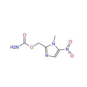洛硝哒唑,(1-methyl-5-nitroimidazol-2-yl)methyl carbamate