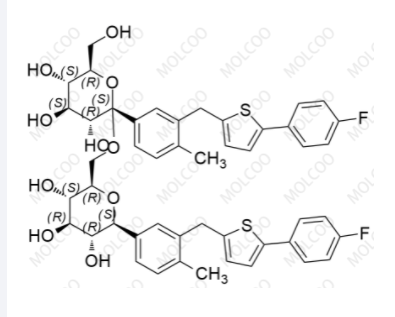 卡格列凈二聚體雜質1,Canagliflozin Dimer Impurity 1