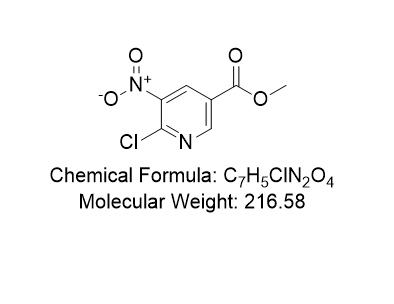 6-氯-5-硝基烟酸甲酯,methyl 6-chloro-5-nitronicotinate