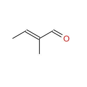 2-甲基-2-丁烯醛；1115-11-3