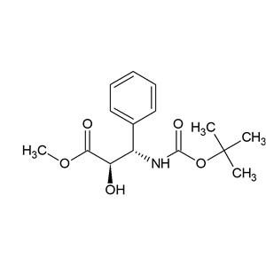 (2R,3S)-N-叔丁氧羰基-3-苯基异丝氨酸甲酯,Methyl (2R,3S)-3-(tert-butoxycarbonylamino)-2-hydroxy-3-phenylpropionate