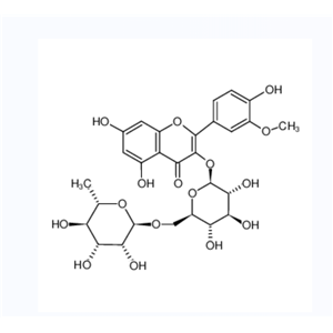 异鼠李素-3-O-刺槐二糖苷,Isorhamnetin 3-O-rutinoside