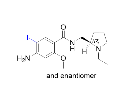 氨磺必利雜質(zhì)03,4-amino-N-[[(2RS)-1-ethylpyrrolidin-2-yl)methyl]-5-iodo-2-methoxybenzamide