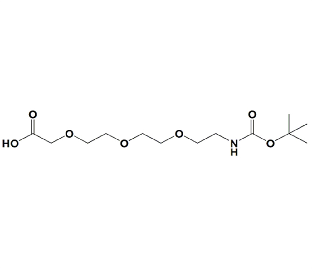 叔丁氧羰基-PEG3-乙酸,t-boc-N-amido-PEG3-acetic acid