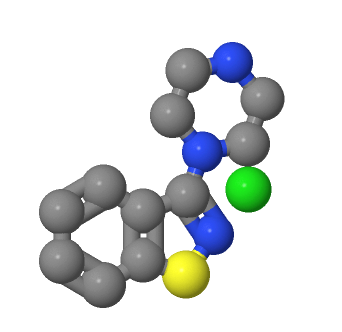 3-(1-哌嗪基)-1,2-苯并异噻唑盐酸盐,3-Piperazinobenzisothiazole hydrochloride
