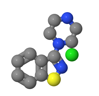 3-(1-哌嗪基)-1,2-苯并異噻唑鹽酸鹽,3-Piperazinobenzisothiazole hydrochloride