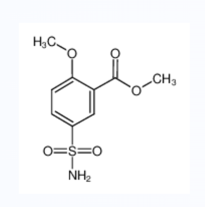 2-甲氧基-5-磺酰胺苯甲酸甲酯,Methyl 2-methoxy-5-sulfamoylbenzoate