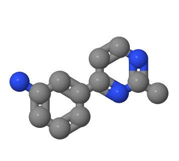 3-(2-甲基嘧啶)苯胺,4-(3-AMINOPHENYL)-2-METHYLPYRIMIDINE