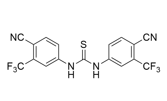 恩雜魯胺雜質(zhì)09,1,3-bis(4-cyano-3-(trifluoromethyl)phenyl)thiourea