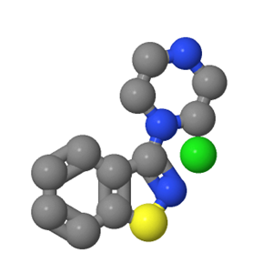 144010-02-6；3-(1-哌嗪基)-1,2-苯并异噻唑盐酸盐