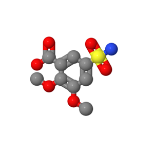 2,3-二甲氧基-5-磺酰胺苯甲酸,2,3-Dimethoxy-5-sulphamoylbenzoic acid