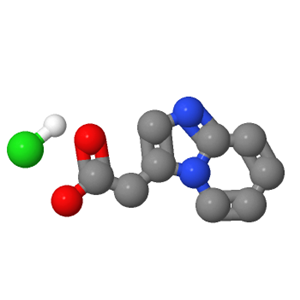 127657-46-9；2-(咪唑并[1,2-a]吡啶-3-基)乙酸盐酸盐