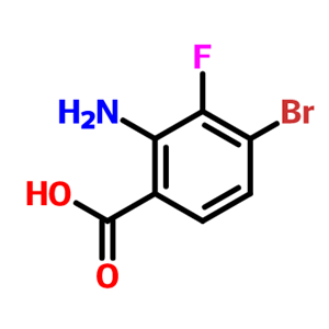 2-氨基-4-溴-3-氟苯甲酸,2-Amino-4-bromo-3-fluorobenzoic acid