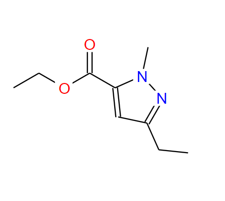 3-乙基-1-甲基吡唑-5-羧酸乙酯,Ethyl 3-ethyl-1-methylpyrazole-5-carboxylate