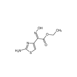 去甲氨噻肟酸乙酯,Ethyl 2-(2-aminothiazole-4-yl)-2-hydroxyiminoacetate