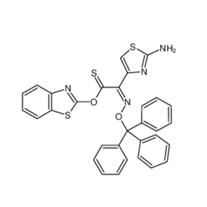 (Z)-2-(2-氨基噻唑-4-基)-2-三苯甲氧亚氨基硫代乙酸(S-2-苯并噻唑)酯