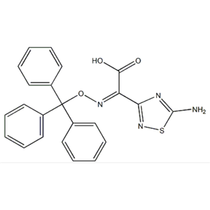 ( Z )-2-(5-氨基-1,2,4-噻二唑-3-基)-2-三苯甲氧亞氨基乙酸