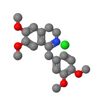 二氢罂粟碱盐酸盐,1-(3,4-dimethoxybenzyl)-3,4-dihydro-6,7-dimethoxyisoquinolinium chloride