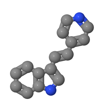 3-[2-(4-吡啶基)乙烯基]-1H-吲哚,3-[2-(4-pyridinyl)ethenyl]-1H-Indole