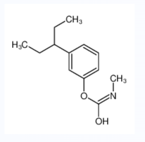 3-(1-乙基丙基)苯基甲基氨基甲酸酯,3-(3-Pentanyl)phenyl methylcarbamate