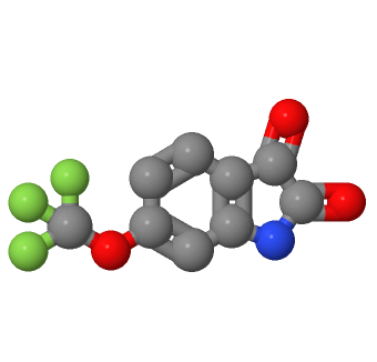 6-三氟甲氧基吲哚-2,3-二酮,6-(TRIFLUOROMETHOXY)-1H-INDOLE-2,3-DIONE