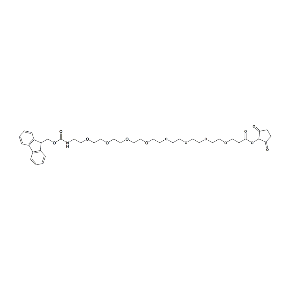 芴甲氧羰基-PEG8-琥珀酰亞胺酯,Fmoc-PEG8-NHS Ester