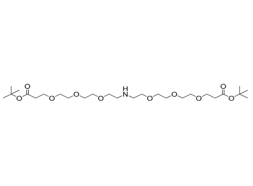 NH-双(三聚乙二醇-叔丁酯),NH-bis(PEG3-t-butyl ester)