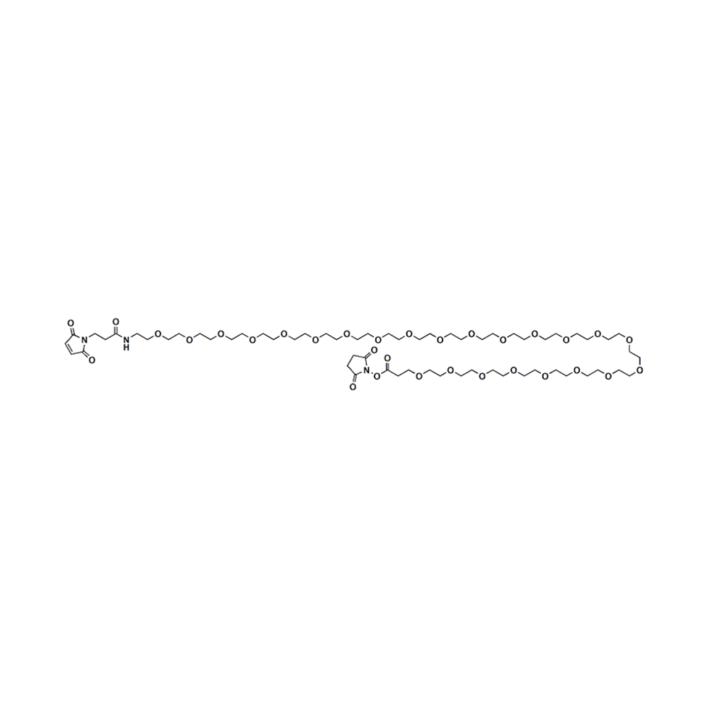 马来酰亚胺-酰胺-PEG24-琥珀酰亚胺酯,Mal-amido-PEG24-NHS Ester