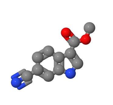 6-氰基-1H-1-吲哚-3-羧酸甲酯,METHYL 6-CYANO-1H-INDOLE-3-CARBOXYLATE
