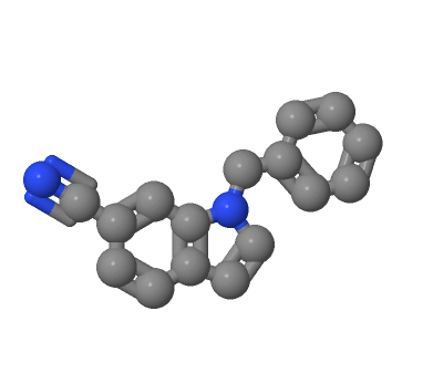 1-苄基-1H-吲哚-6-甲腈,1-Benzyl-1h-indole-6-carbonitrile