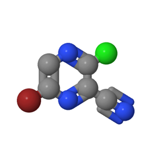 1257072-34-6；6-溴-2-氯-3-氰基吡嗪