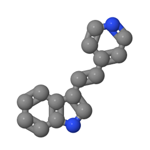 3-[2-(4-吡啶基)乙烯基]-1H-吲哚；177181-23-6
