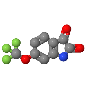 6-三氟甲氧基吲哚-2,3-二酮,6-(TRIFLUOROMETHOXY)-1H-INDOLE-2,3-DIONE