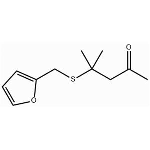 4-糠硫基-4-甲基-2-戊酮,4-((2-Furylmethyl)thio)-4-methylpentan-2-on