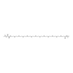 叔丁氧羰基-氨氧基-PEG12-叔丁酯