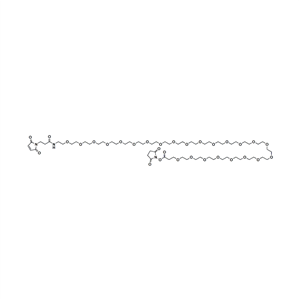 马来酰亚胺-酰胺-PEG24-琥珀酰亚胺酯
