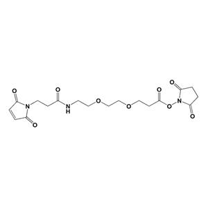 馬來酰亞胺-酰胺-PEG2-琥珀酰亞胺酯,Mal-amido-PEG2-NHS Ester