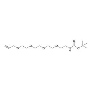 叔丁氧羰基-PEG4-丙炔