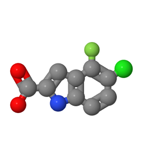 4-氟-5-氯吲哚-2-羧酸,5-CHLORO-4-FLUORO-1H-INDOLE-2-CARBOXYLIC ACID