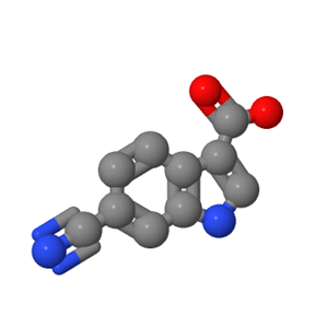 174500-88-0；6-氰基吲哚-3-甲酸