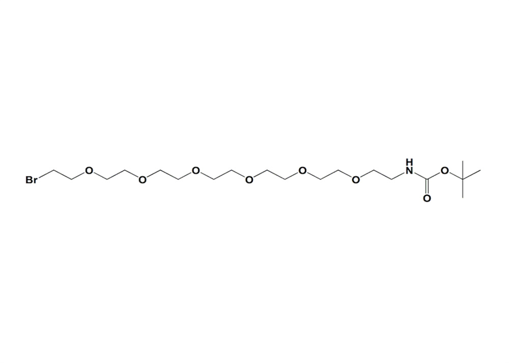 叔丁氧羰基-PEG6-溴,t-boc-N-amido-PEG6-bromide